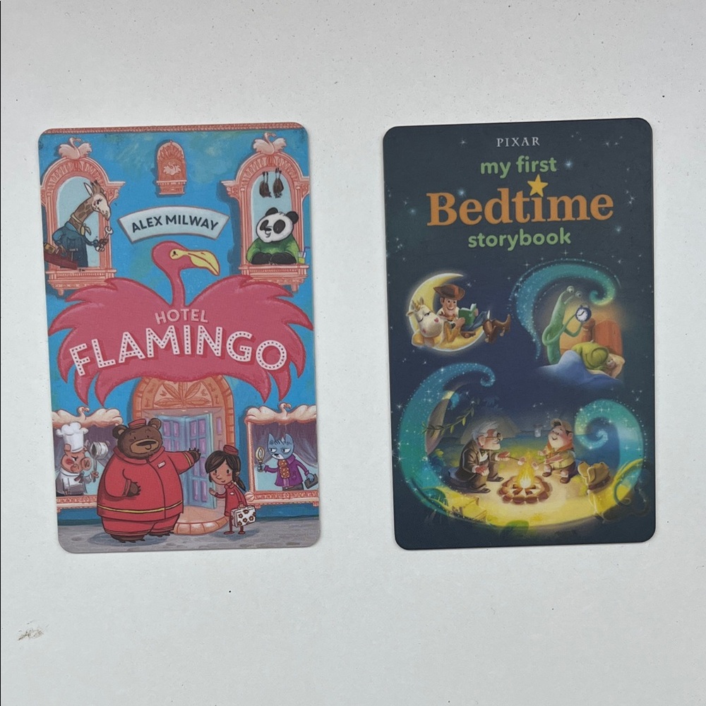 Hotel Flamingo and My First Bedtime Yoto Cards